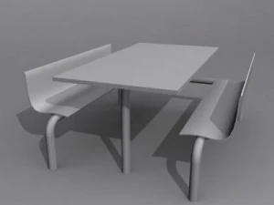 diner seat 3D Model
