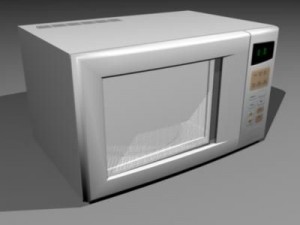 microwave Modelo 3D