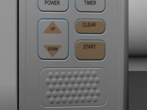 microwave 3Dモデル
