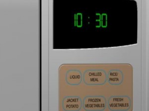 microwave 3Dモデル