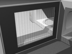 microwave 3Dモデル