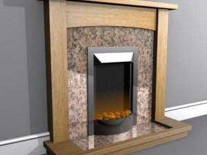 electric fire 3D Model