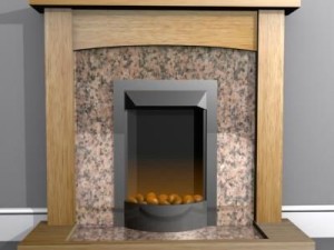 electric fire Model 3D