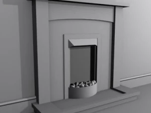 electric fire 3D Model