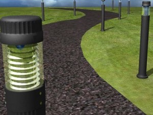 bollard light Modèle 3D