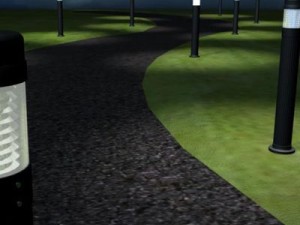 bollard light Modèle 3D