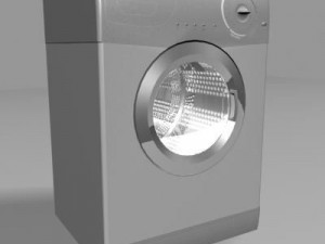 washing machine 3D 模型