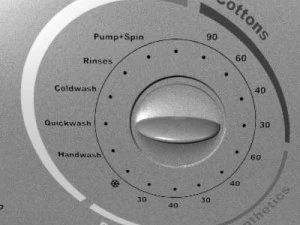 washing machine 3D Model