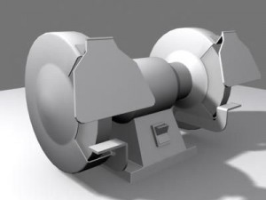 bench grinder Modèle 3D