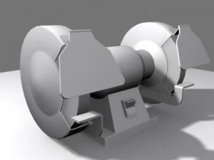 bench grinder 3D Model