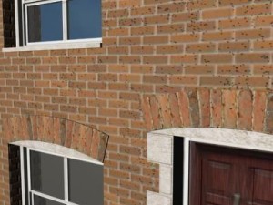terraced house 2 3D Model