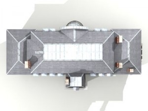 mansion house 3D 模型