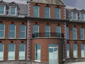 mansion house 3D 模型