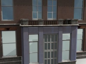 mansion house 3D 模型