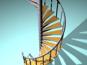 spiral staircase 3D Model