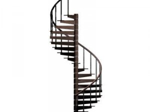 spiral staircase 3D मॉडल