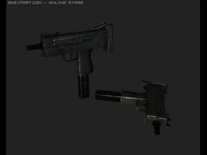 mac10 Modelo 3D