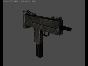 mac10 Modello 3D