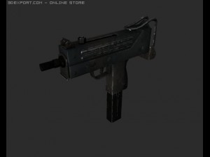 mac10 Modello 3D
