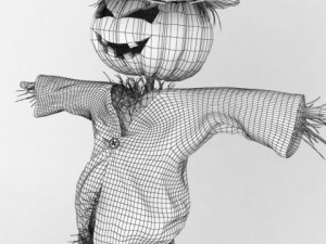 scarecrow Modelo 3D