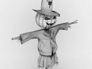 scarecrow Modelo 3D