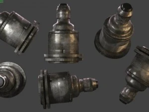 патрон лампи 3D Модель