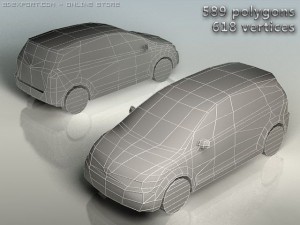 toyota corolla verso Model 3D