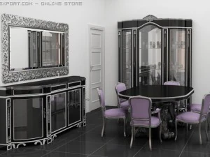 mobília de sala de estar gastone modenês Modelo 3D