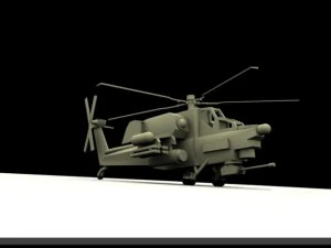 mil mi28 3D Model