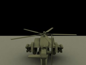 mil mi28 3D मॉडल