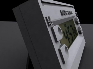 clock kadio 3D Модель