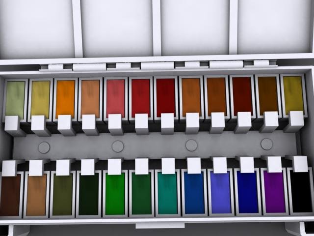 mywatercolor 3D Модель .c4d .max .obj .3ds .fbx .stl .blend 