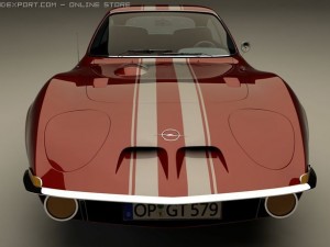 opel buick gt 68 3D Model