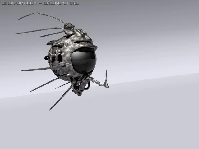 eyebot 3D Model .c4d .max .obj .3ds .fbx .stl .blend 