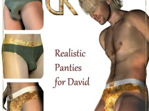 dk 01 실감나는 팬티 for david 3D 모델