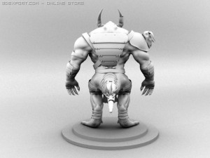 dino01 3D Model