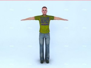 Chinese Man Underwear T-Pose 3D Model $159 - .3ds .blend .c4d .fbx .max .ma  .lxo .obj - Free3D