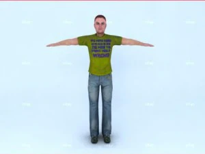 homem1 Modelo 3D