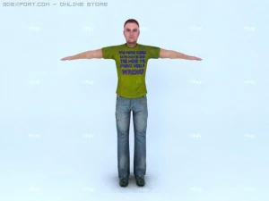 man1 3D Model