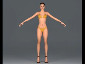 Jennifer 3D Modell