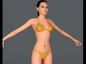 Jennifer 3D Modell