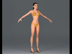 Jennifer 3D Modell