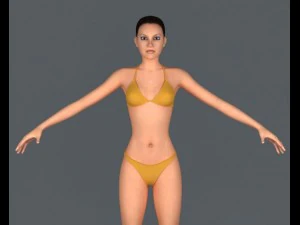 Jennifer 3D Modell