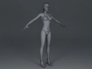 Jennifer 3D Modell