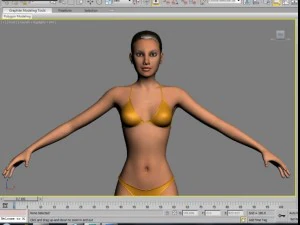 Jennifer 3D Modell