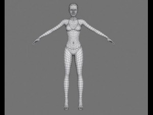 jennifer 3D Model