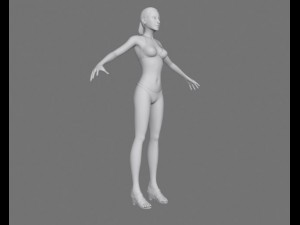 jennifer 3D Model