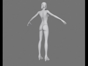 jennifer 3D Model