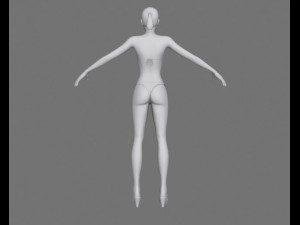 jennifer 3D Model