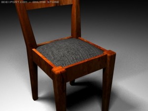 kitchen chair Modello 3D